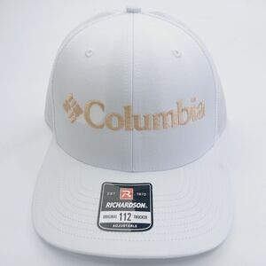 Columbia White and Gold Trucker Hat